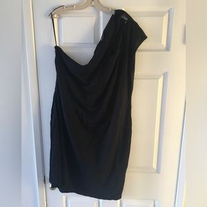 Sz 3X one shoulder cocktail dress nwt